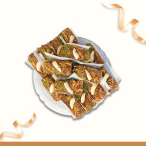 Coconut mava Laccha roll