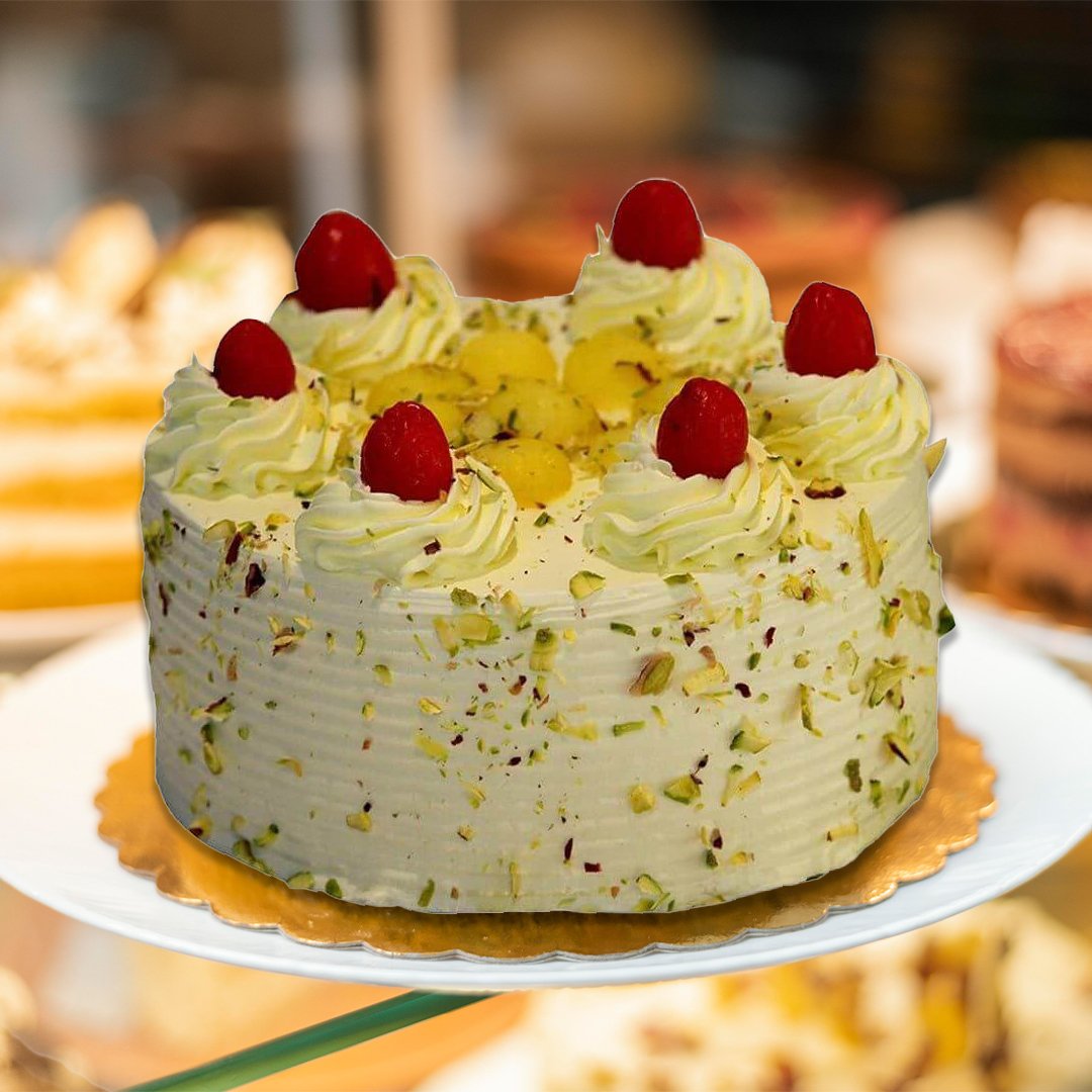 Yummy Saffron Rasmalai Cake - Wishingcart.in